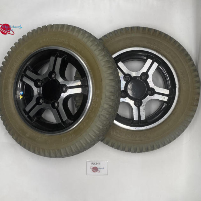 PAIR OF DRIVE WHEELS FOR QUANTUM 6000Z (3.00-8) WHLASMB1769 | #JC641