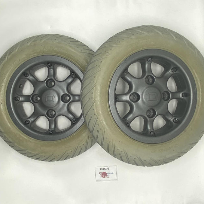 PAIR OF DRIVE WHEELS FOR QUICKIE S636 S646 S646SE POWECHAIR | #CM279