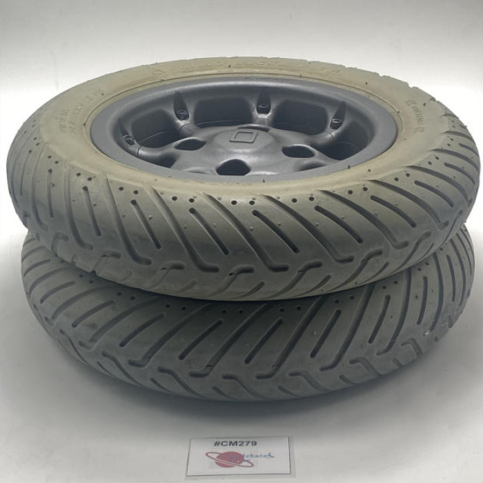 PAIR OF DRIVE WHEELS FOR QUICKIE S636 S646 S646SE POWECHAIR | #CM279